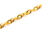 Halskette | 18K Gold - Singapurkette - B 3mm - L 43+5cm - Damen