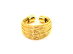 Ring | 18 Karat Gold - V-Ring - Gap - B 12mm - Damen