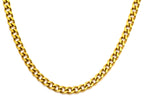 Halskette | 18K Gold - Cuban - B 5mm - L 40cm - Damen