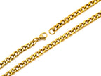Halskette | 18K Gold - Cuban - B 5mm - L 40cm - Damen