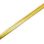 Anklet | Gold - Snake Chain - W 3mm - L 16.5 + 5cm - Women's