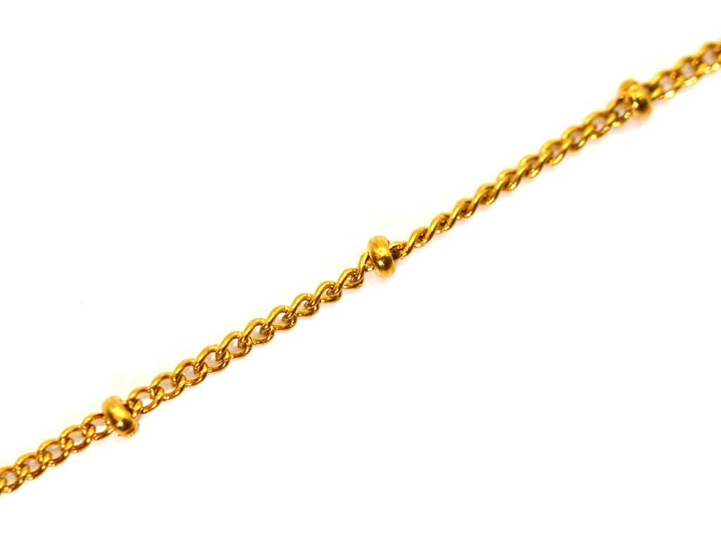 Armband | 18K Gold - Goldperlen - B 1,2mm - L 16+5cm - Damen