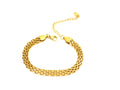 Armband | 18K Gold - Mesh - B 7mm - L 15,5+5cm - Damen