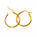 Creoles | 18K Gold - Mini Hoops - 25mm - Women's