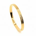Bracelet | 18K Gold - Zircon - Oval - W 6mm - Women's