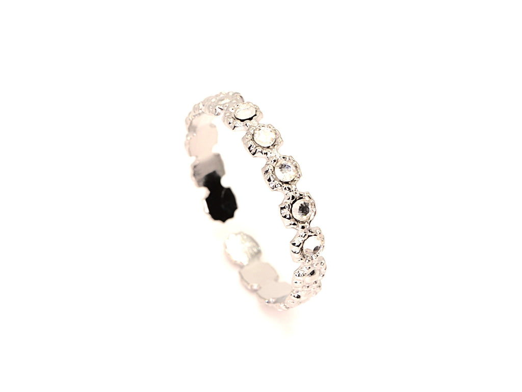 Ring | Silber - Flower - Comfort Fit - B 3mm - Damen