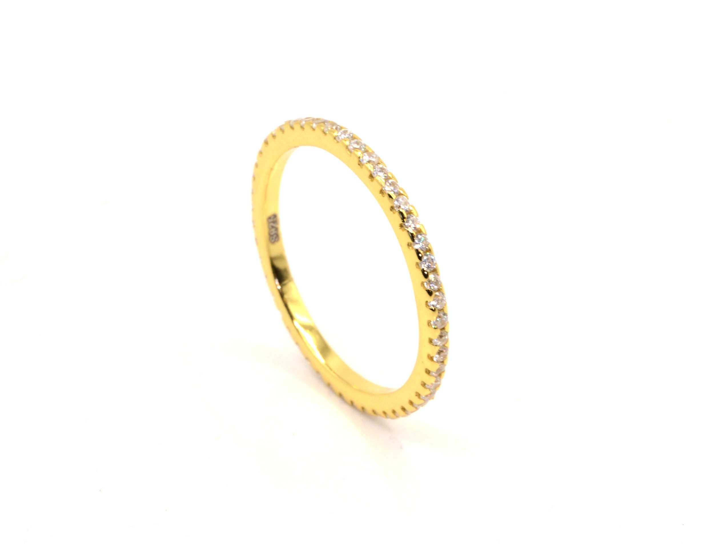 Ring - 18K Gold - S925 - Full Eternity - Damen