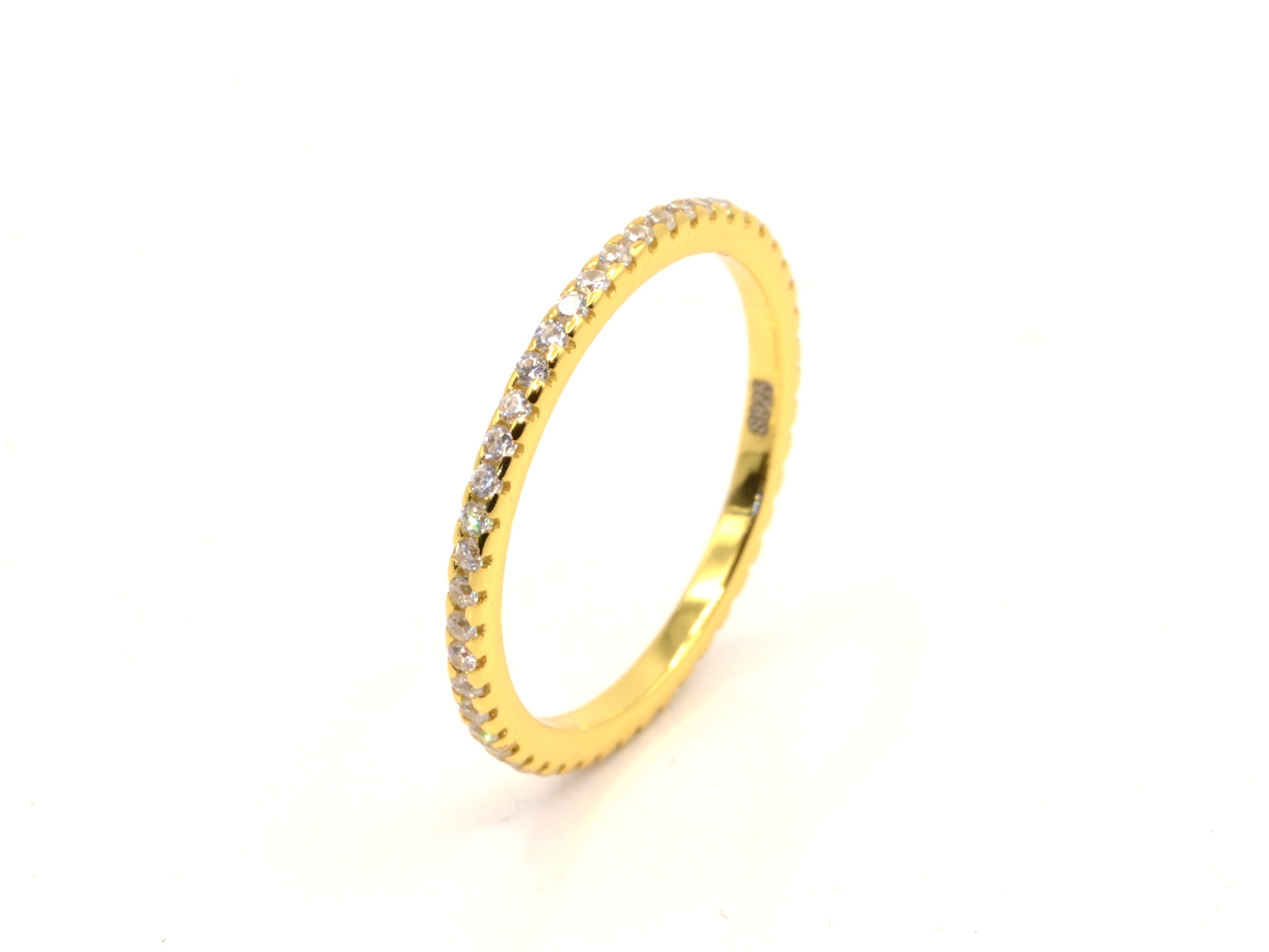 Ring - 18K Gold - S925 - Full Eternity - Damen