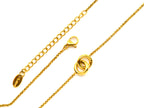 Halskette | Gold - Infinity - Ringe - L 41+5cm - Damen