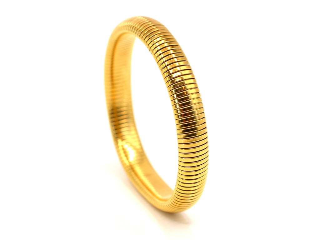 Bangle | 18K Gold - Flex - W 10mm - Women's