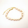 Armband | Pearl - Süßwasserperlen - L 18+5cm - Damen