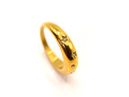 Ring | 18K Gold - Tapered - Zirkon - B 5mm - Damen
