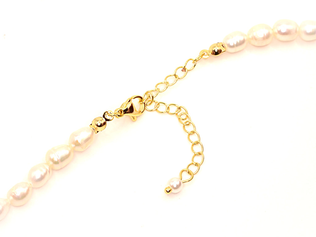 Halskette | Pearl - Eyecatcher - L 36+5cm - Damen