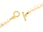 Halskette | Pearl - Knebelverschluss - B 6mm - L 40cm - Damen