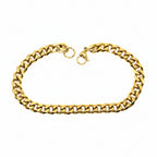 Armband | 18K Gold - Cuban - B 7mm - L 22cm - Herren