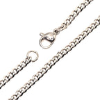 Armband | Silber - Cuban - B 3mm - L 22cm - Herren