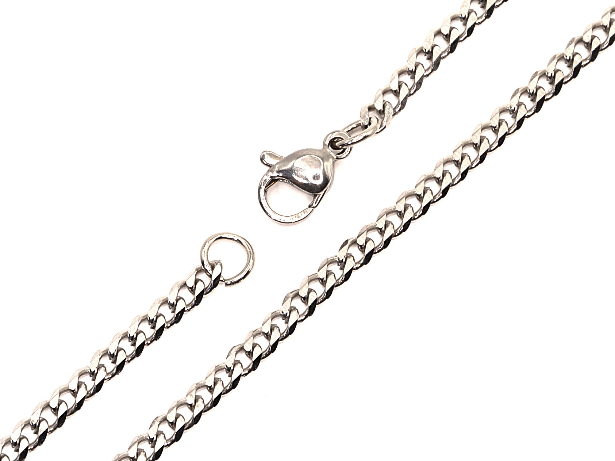 Armband - Silber - Panzerkette - B 3mm - L 22cm - Herren