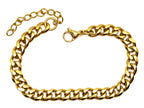 Armband | 18K Gold - Cuban - B 7mm - L 18+5cm - Damen