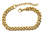 Armband | 18K Gold - Cuban - B 7mm - L 18+5cm - Damen
