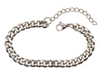 Armband | Silber - Cuban - B 7mm - L 18+5cm - Damen