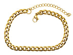 Armband | 18K Gold - Cuban - B 5mm - L 18+5cm - Damen