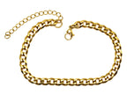 Armband | 18K Gold - Cuban - B 5mm - L 18+5cm - Damen