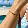 Armband | 18K Gold - Cuban - B 3mm - L 18+5cm - Damen