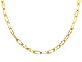 Halskette | 18K Gold - Paperclip - B 4mm - L 40+5cm - Damen