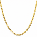 Necklace | 18K Gold - Anchor Chain - W 5mm - L 40+5cm - Women's