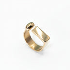 Ring | 18K Gold - Open Bar Ring - B 6mm - 52 bis 58 - Damen