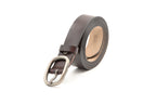 Leather Belt | Elegance - Silver Buckle - 115cm x 28mm - Women's